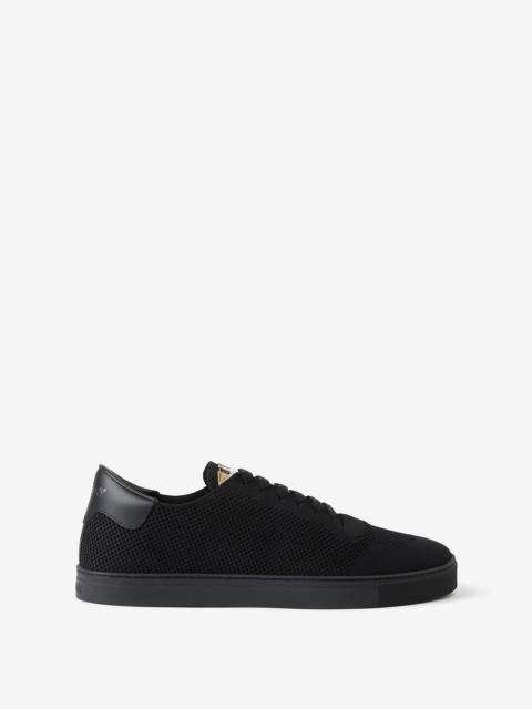 Burberry Nylon, Leather and Cotton Sneakers