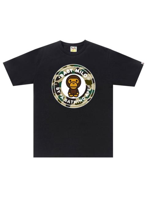 BAPE 1st Camo Milo Busy Works Tee 'Black/Yellow'