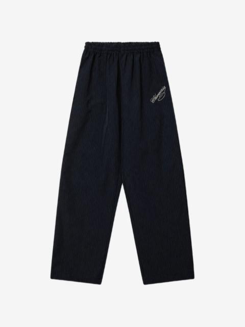 WILLY CHAVARRIA Ruff Rider pinstripe track pants