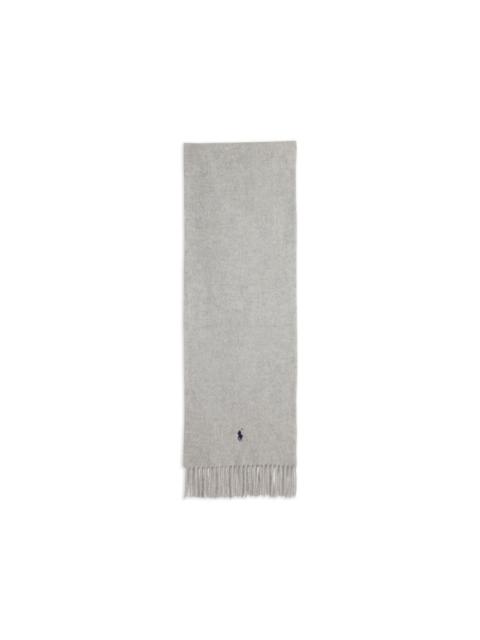 Polo Ralph Lauren fringe-trim scarf