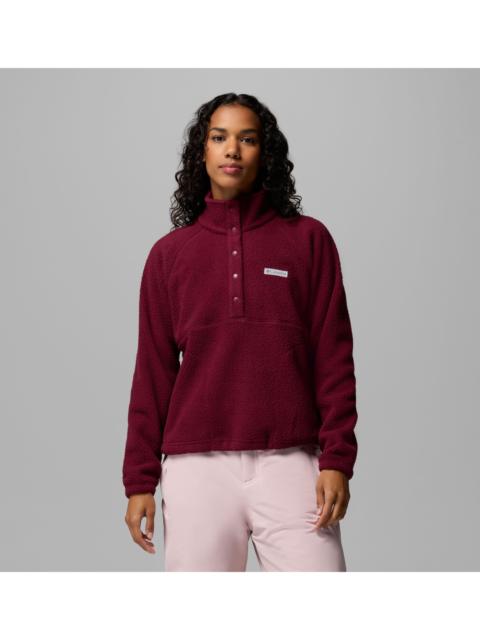 Columbia Women's Jasper Ridge Pebbled Fleece Half Snap