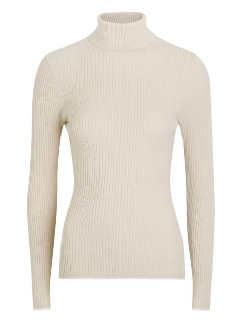 VARLEY Ravena ribbed roll-neck top