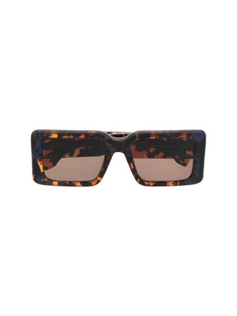 Marcelo Burlon County Of Milan oversize-frame tortoiseshell sunglasses