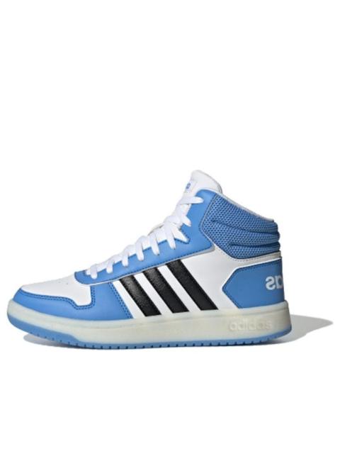 adidas (WMNS) adidas neo Hoops 2.0 Mid 'Blue White Black' FV2738