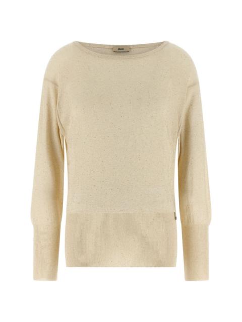 Herno sequin appliqué sweater