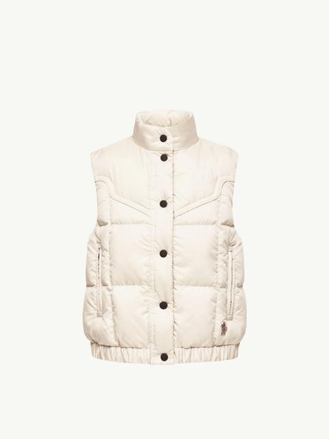 Moncler Grenoble Doucy Square-Quilted Down Vest
