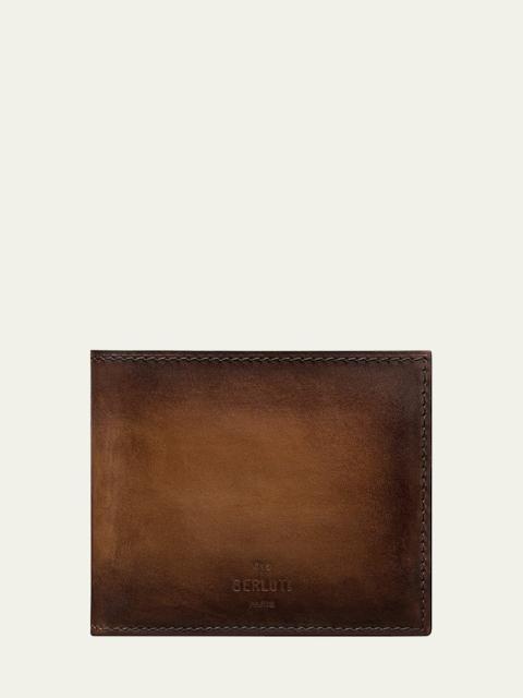 Berluti Men's Makore Leather Bifold Wallet