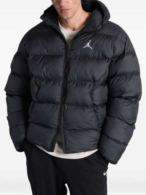 Nike logo-detail padded jacket