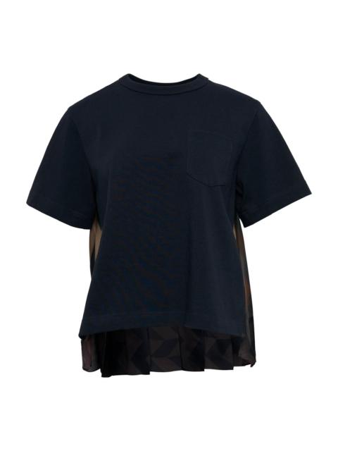 sacai x A.P.C. Quilts T-Shirt