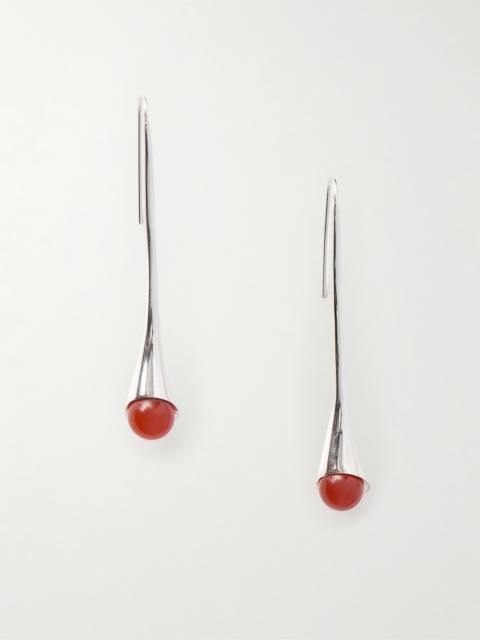 Sophie Buhai Vienna Silver And Carnelian Earrings