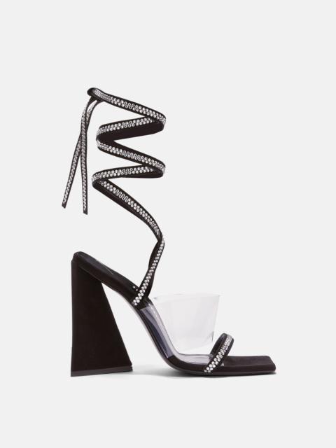 THE ATTICO ''ISA'' SANDAL BLACK
