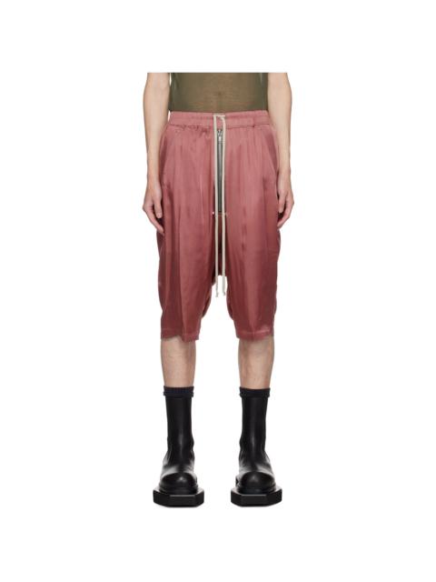 Rick Owens Pink Porterville Bela Pods Shorts