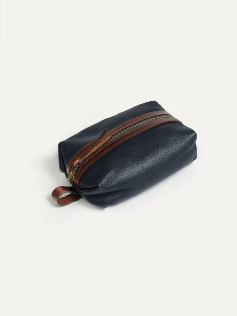 Bleu de Chauffe ZAZOU TOILETRY CASE  -  NAVY BLUE