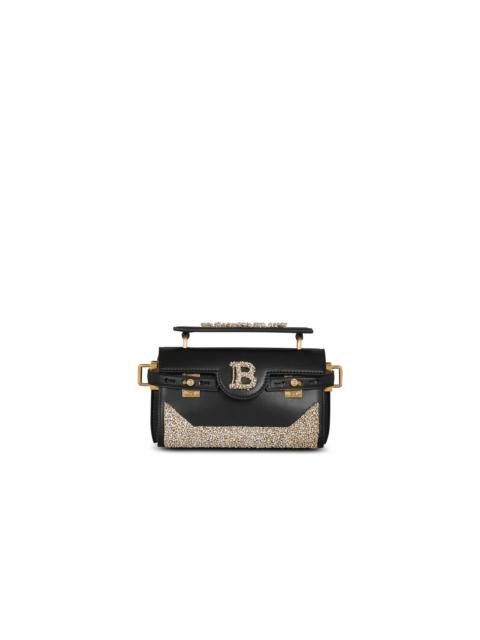 Balmain B-Buzz 19 bag in embroidered leather