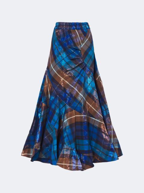 Vivienne Westwood Plaid maxi skirt