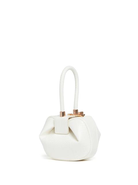GABRIELA HEARST Demi Bag in Ivory Snakeskin
