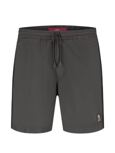 PARAJUMPERS logo patch swim shorts