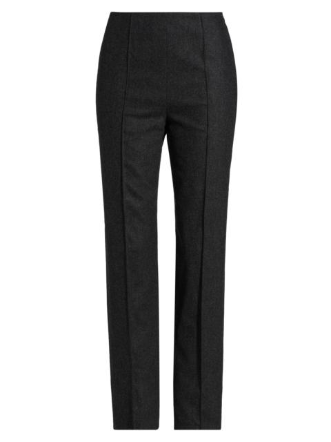GIORGIO ARMANI Women's Stretch-Wool & Cashmere Straight-Leg Pants - Moonless Night