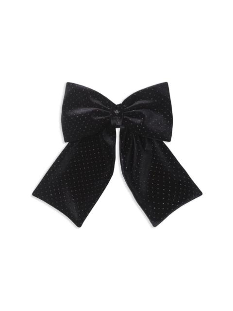 MAISON MICHEL Mini Wicole bow hair clip