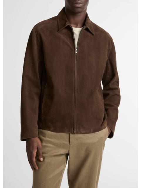 Vince Suede Moto Jacket