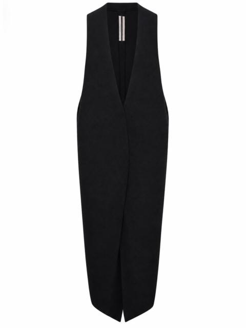 Rick Owens GILET CYCLOPS IN MAGLIA DI LANA
