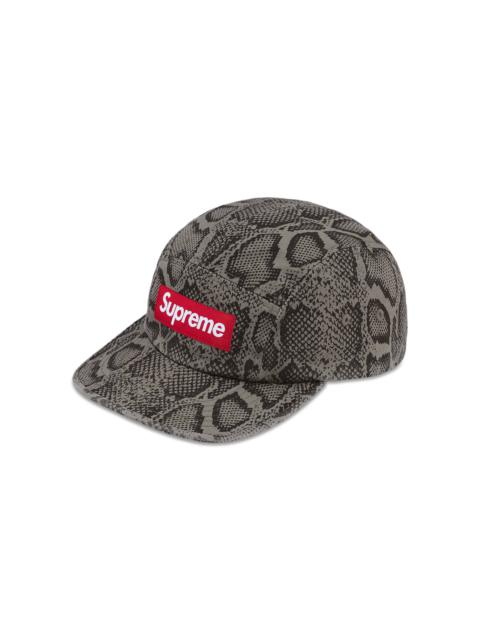 Supreme Washed Chino Twill Camp Cap 'Snake'