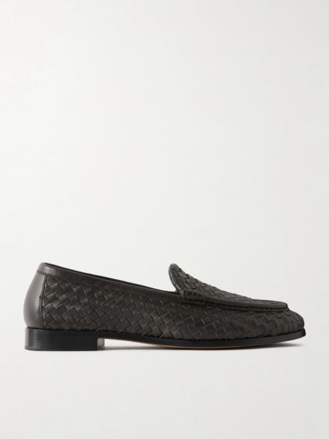 Bottega Veneta Intrecciato Leather Loafers