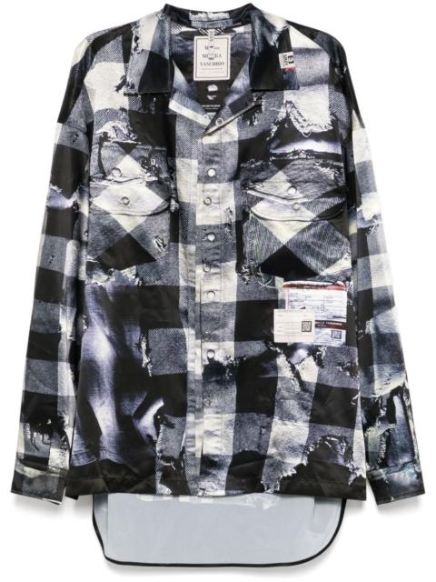 Maison MIHARAYASUHIRO all-over graphic print shirt