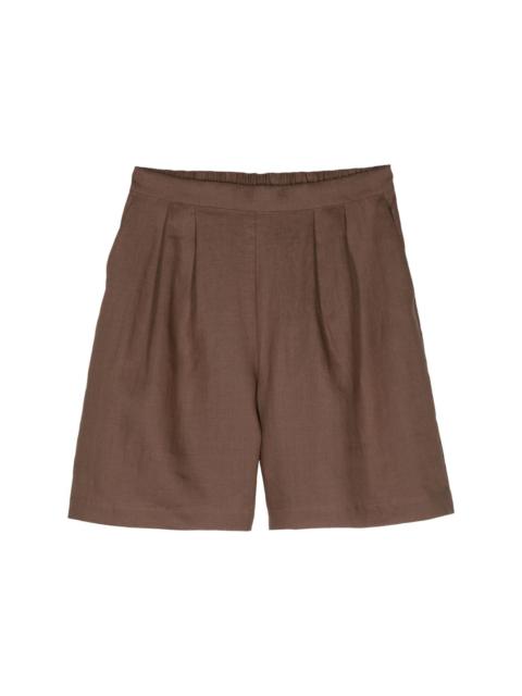 ASCENO Carros high-waist bermuda shorts