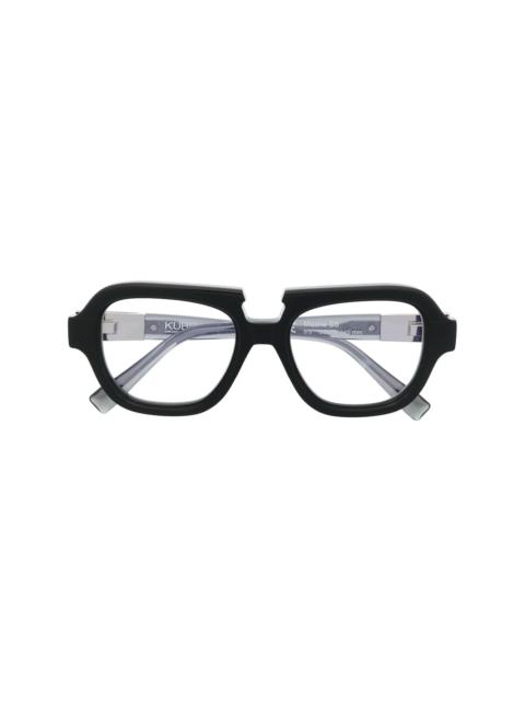 Kuboraum S5 square-frame glasses