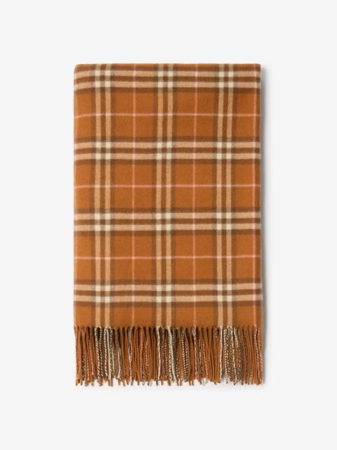 Burberry Check Cashmere Blanket