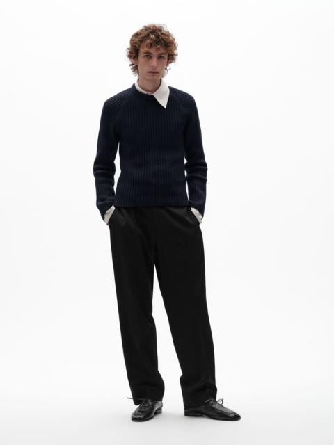 Bottega Veneta Merino Wool Rib Knit Sweater