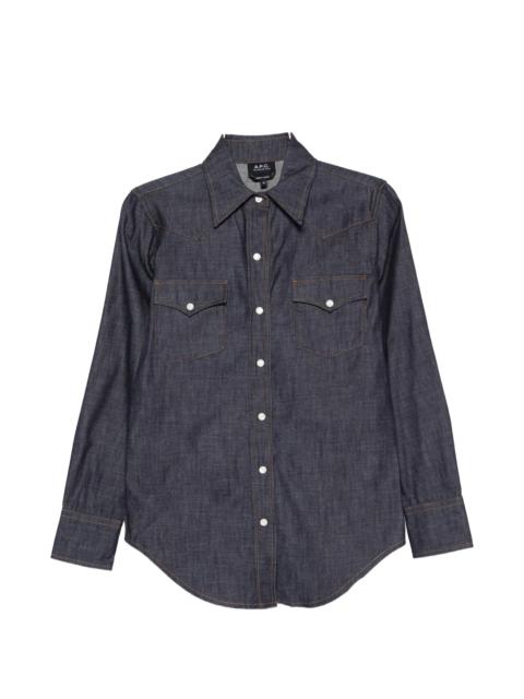 A.P.C. A.p.c. Pocket Shirt