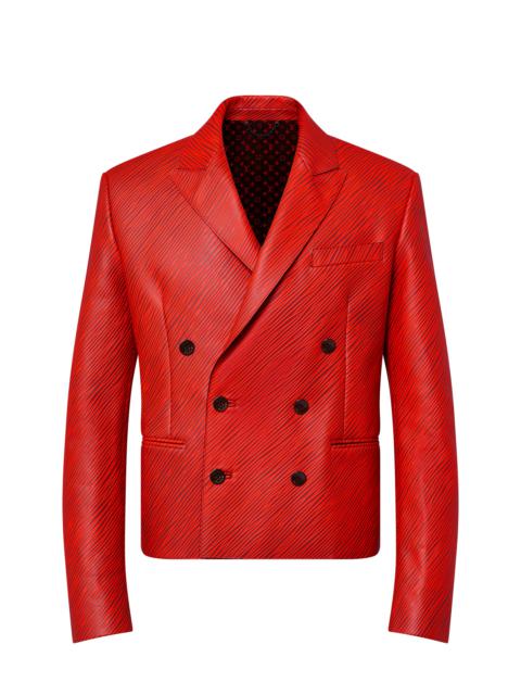 Louis Vuitton LV x Park Seo-Bo Epi Double-Breasted Leather Jacket