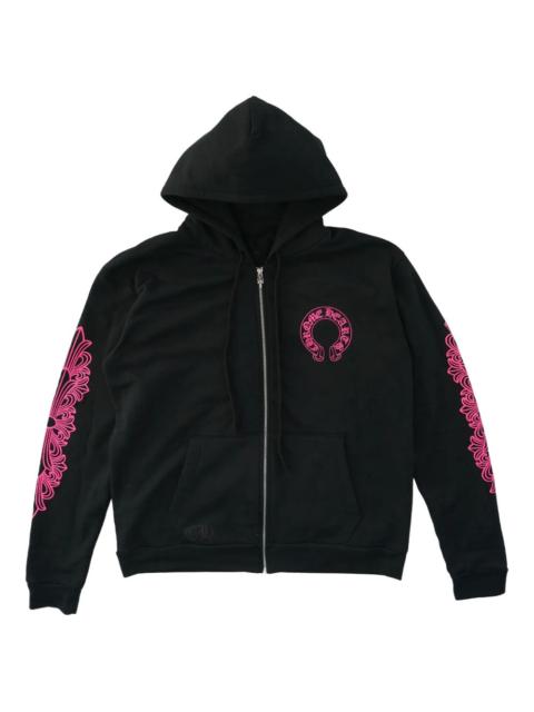 Chrome Hearts horseshoe zip-up hoodie