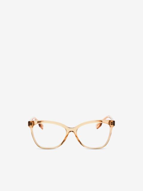 Burberry cat-eye frame glasses