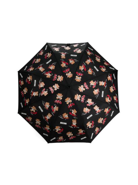 Teddy Bear-print umbrella