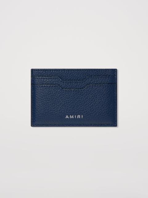 AMIRI ICONIC EMBOSSED LEATHER CARD HOLDER