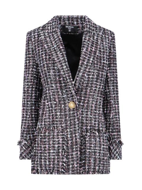 ONE-BUTTON SINGLE-BREASTED BLAZER