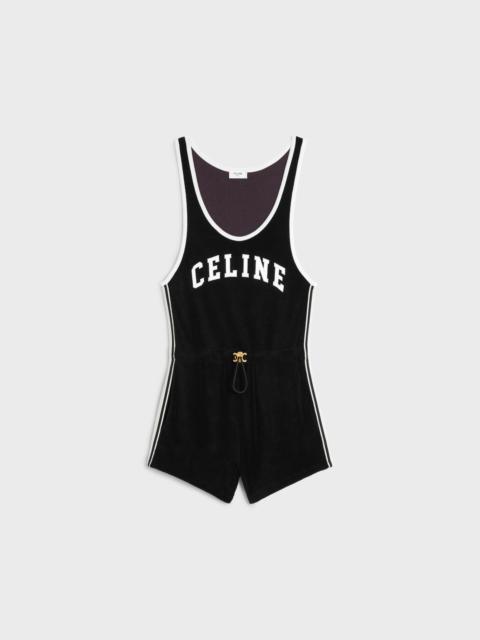 CELINE Celine romper in terry jersey