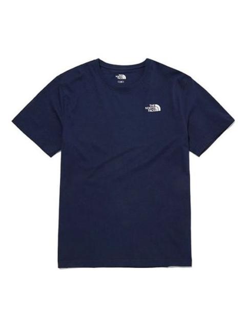 THE NORTH FACE Basic Cotton T-shirt 'Navy' NT7UM20G
