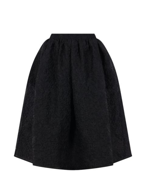 CECILIE BAHNSEN patterned-jacquard skirt