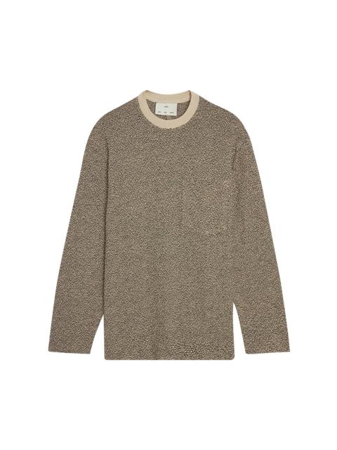 Song for the Mute Towel Raw Crewneck Pullover 'Black/Sand'