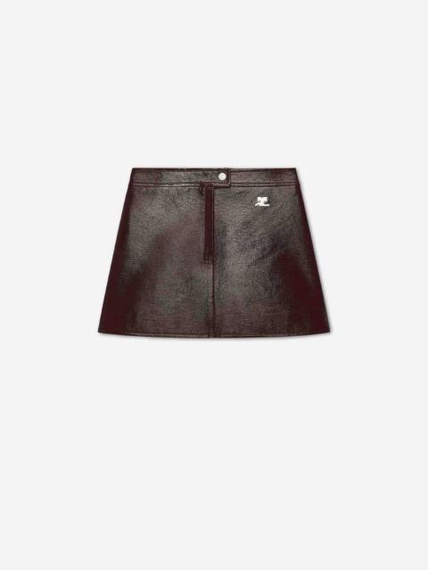 courrèges SKIRT REISSUE VINYL