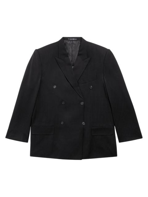 BALENCIAGA Women's Oversized Jacket - Black