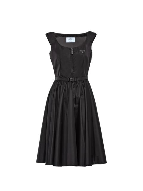 Prada Re-Nylon Gabardine sleeveless dress