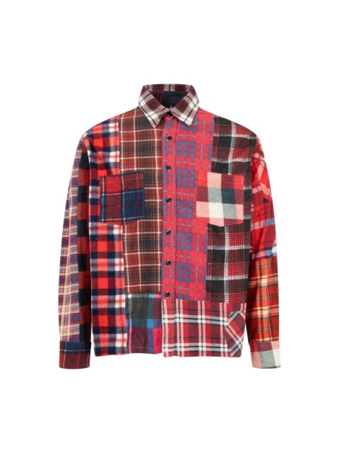 NEEDLES Straight Hem Flannel Shirt