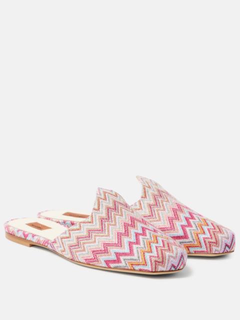 Missoni Zigzag mules