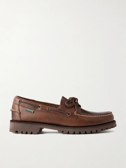SEBAGO Ranger Waxed-Leather Boat Shoes