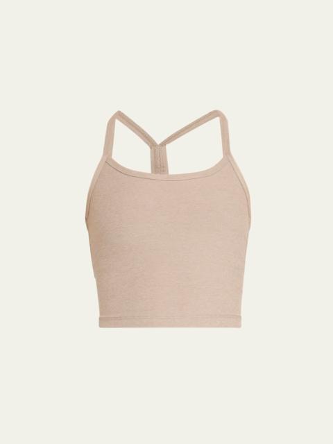 BEYOND YOGA Space-dye Slim Racerback Cropped Tank
